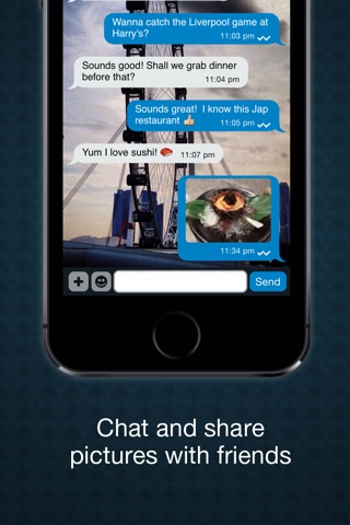 RightHere Messenger screenshot 2