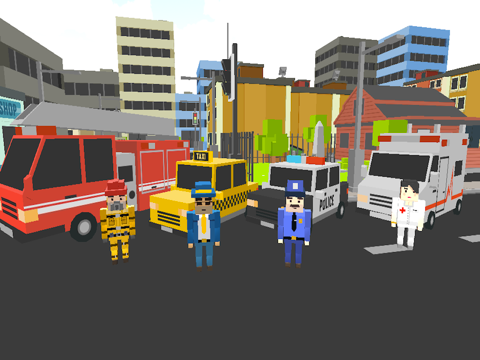 Screenshot #4 pour Crossy Car 3D Parking HD