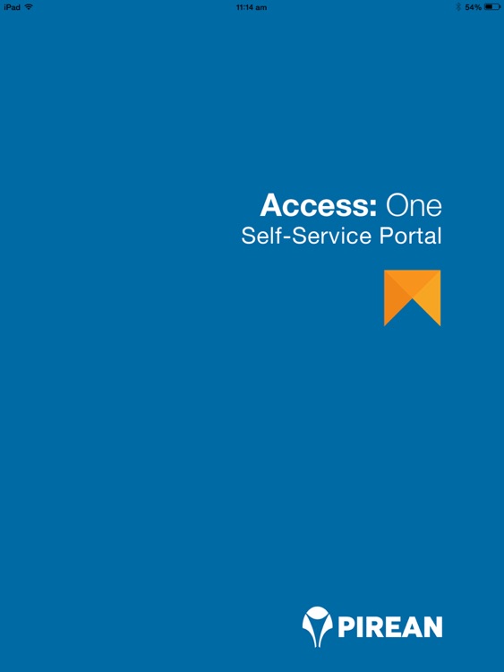 A:1 - Self Service Portal (for iPad)