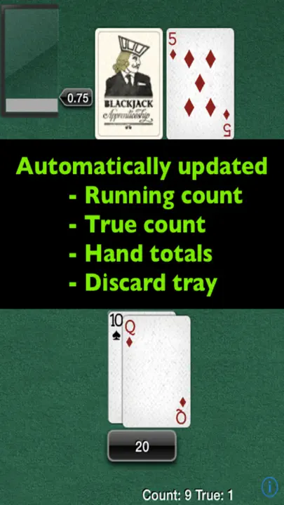 Blackjack Card Counting Trainer Free iPhone-skjermbilde 5