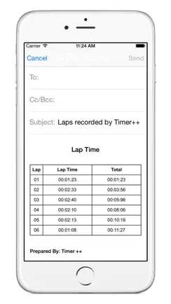 Stopwatch + Timer For Training, Practise, Exercises, Games, Activity or Wherever Else You Need iPhone image 3