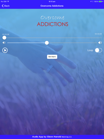 Screenshot #5 pour Overcome Addictions by Glenn Harrold