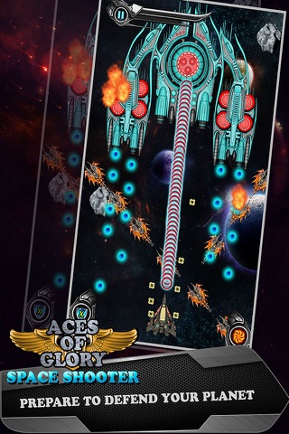 Aces of Glory in Galaxy - Defying Gravity and Targeting Alien Planet screenshot 2