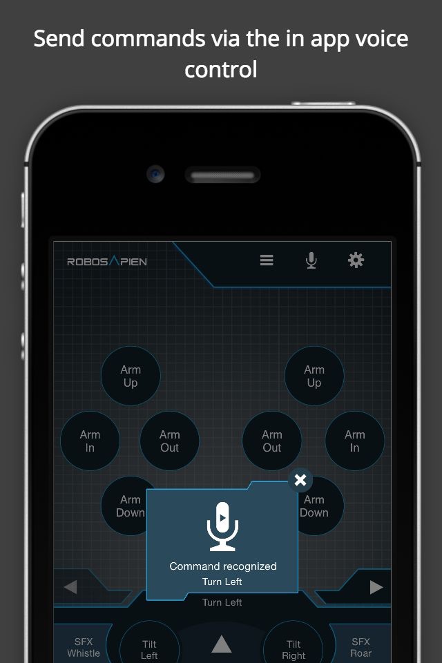 RoboRemote Bluetooth screenshot 3