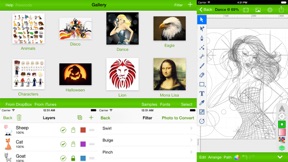 Vector Touch screenshot
