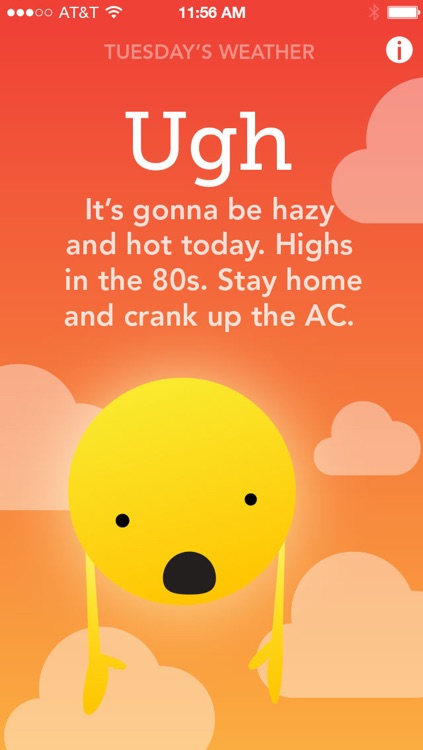 Dayo — Daily Weather on Your Lockscreen