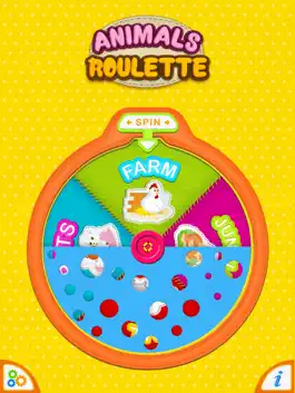 Game screenshot Animals Roulette HD - Sounds and Noises for Kids. mod apk
