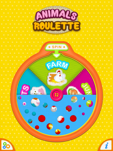 Screenshot #4 pour Animals Roulette HD - Sounds and Noises for Kids.