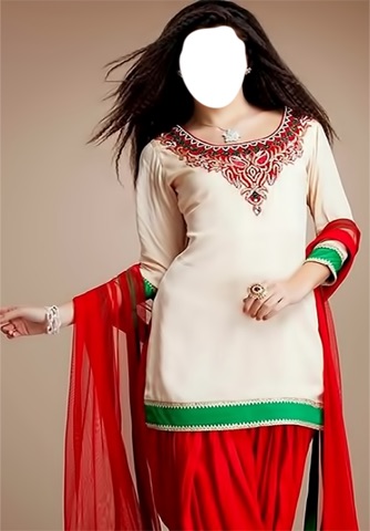 Indian Girl Suit Photo Fun screenshot 3