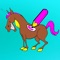 Icon A Coloring Book of Horses for Children: Learn to draw and color