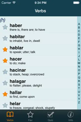 Game screenshot Spanish Verbs + mod apk