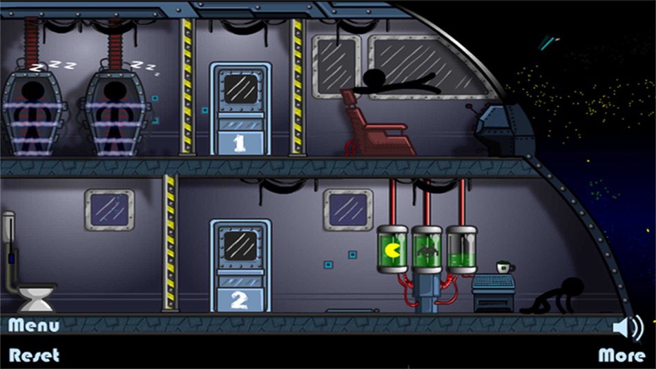 #2. Stickman Isolation (iOS) 由: Aimee Taylor
