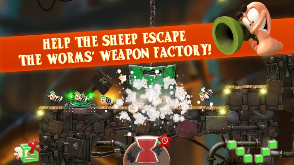#2. Flockers (iOS) 由: Team17 Digital Limited