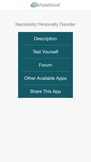 Narcissistic Personality Disorder Test NPD By Pocketshrink(圖2)-速報App