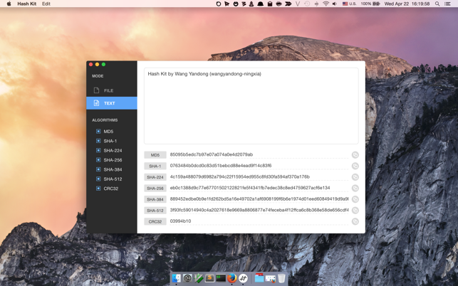 Hash Kit - MD5, SHA1, SHA2, CRC(圖1)-速報App