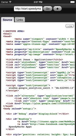 Source Viewer Lite iPhone image 1