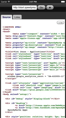 Source Viewer Lite screenshot 1