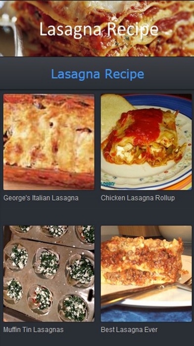 Lasagna Recipe Free screenshot