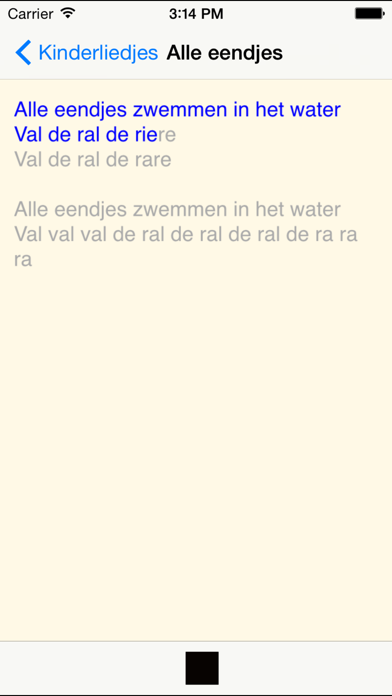Screenshot #3 pour kinderliedjes