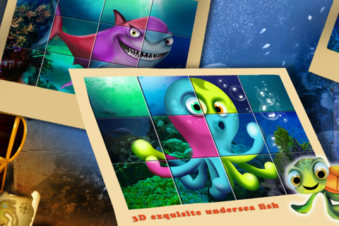 Color Puzzle Of Finding Angry Octopus Fish HD ™ screenshot 3
