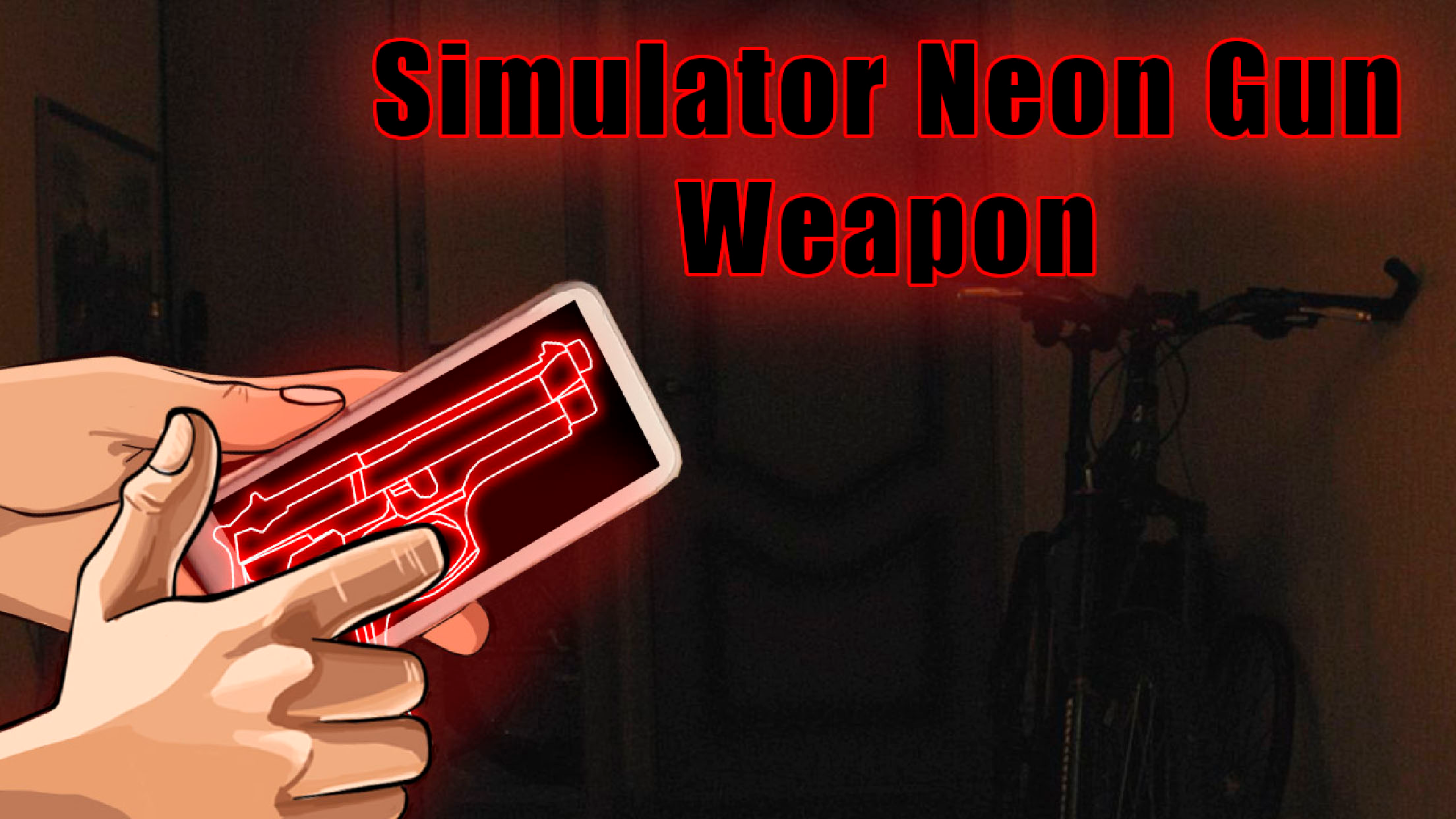 Simulator Neon Gun Weapon screenshot 3