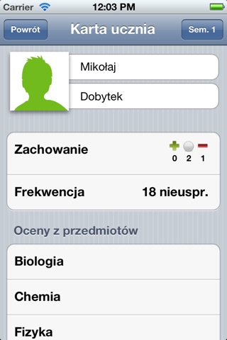 Mobidziennik Dziennik ucznia screenshot 3