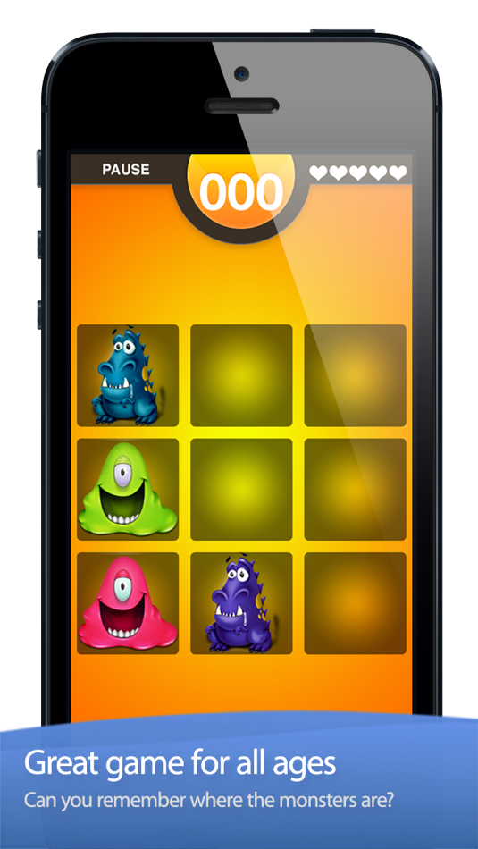 #2. Monster Hunt - Fun logic game to improve your memory (iOS) By: Innovative Mobile Apps