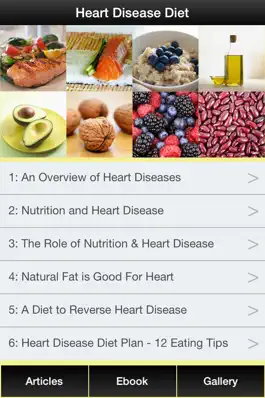Game screenshot Heart Disease Diet - Have a Fit & Healthy Heart with Best Nutrition! mod apk