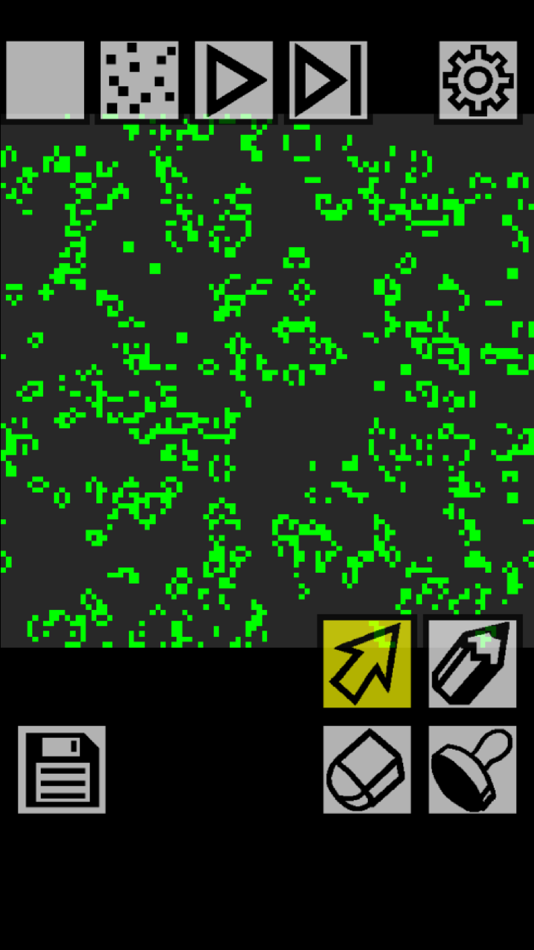 #1. Game of life(Simple) (iOS) 由: Masanao Baba