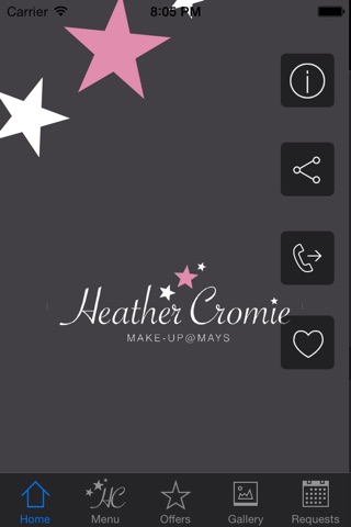 Heather Cromie Makeup at Mays screenshot 2