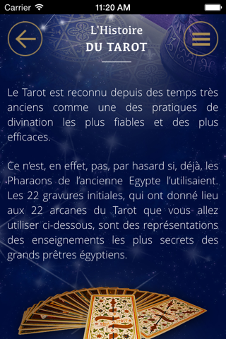 Tara Voyance : Votre TAROT PSYCHIQUE Personnel screenshot 4