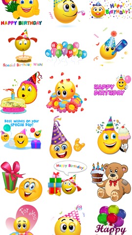 Birthday Emojisのおすすめ画像3