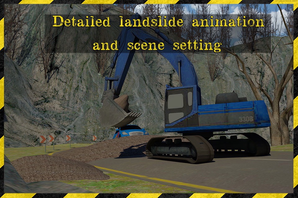 Excavator Transporter Rescue 3D Simulator- Be ready to rescue cars in this extreme high powered excavator transporter game screenshot 4