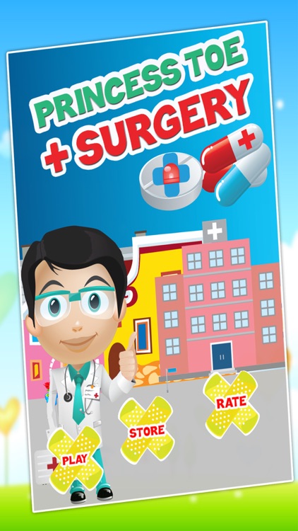 Princess Toe Surgery - Crazy doctor care and foot surgeon game for kids