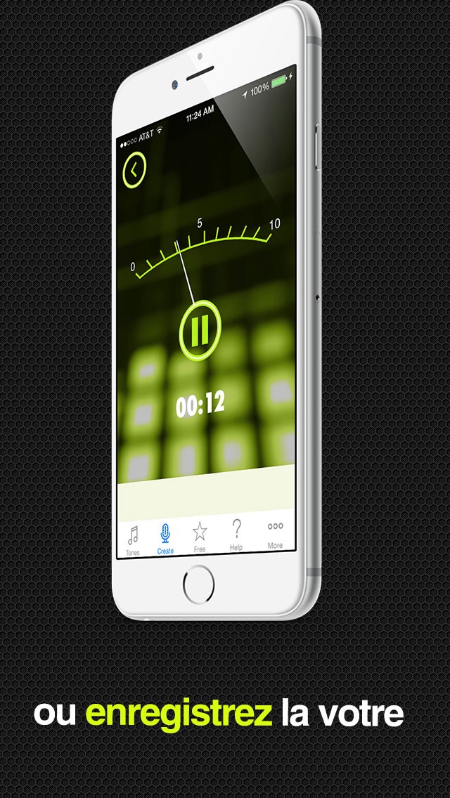 Screenshot #3 pour ToneCreator Pro - Create text tones, ringtones, and alert tones!