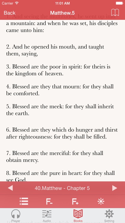 KJV Bible (Audio & Book) screenshot-3