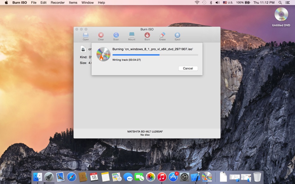 #4. Burn ISO (macOS) 由: 玉兰 雷