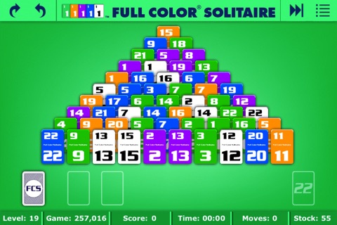 Full Color® Solitaire screenshot 4