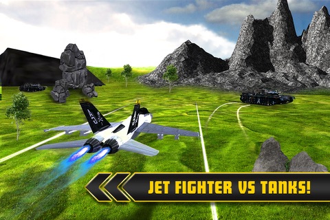 Fighter Jets Tank Attack War 3D screenshot 4