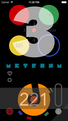 Metronm - active energy tracking metronomeのおすすめ画像2