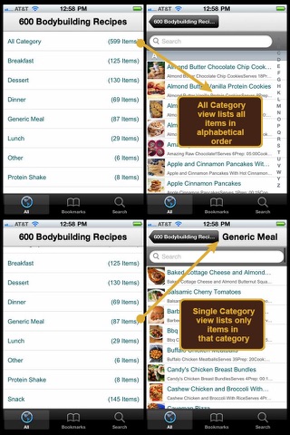 600 Bodybuilding Recipes screenshot 4