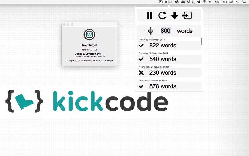 Screenshot #1 pour WordTarget