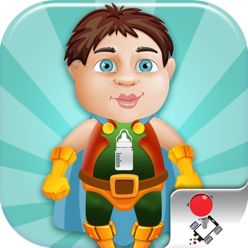 Extreme Baby Mega Jump - The Most Addicting and Challenging Superhero Game Icon