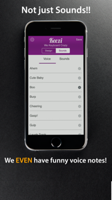 Keezi Keyboards Free - Your Funny Sound Bite.s Keyboard screenshot