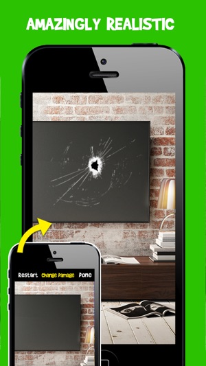 Damage Cam - Fake Prank Photo Editor Booth on the App Store