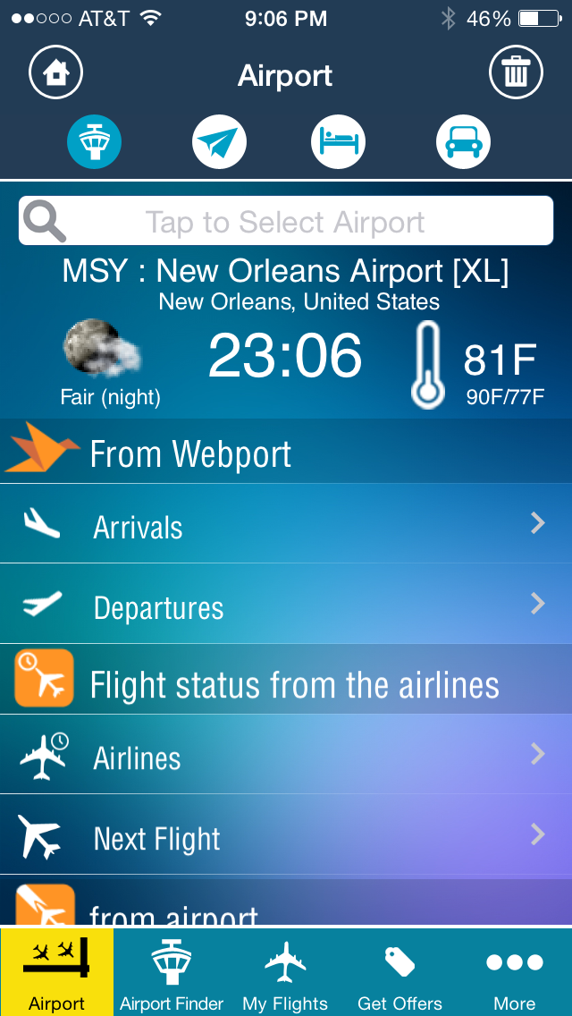 New Orleans Airport + Flight Tracker MSY Louis Armstrongのおすすめ画像2
