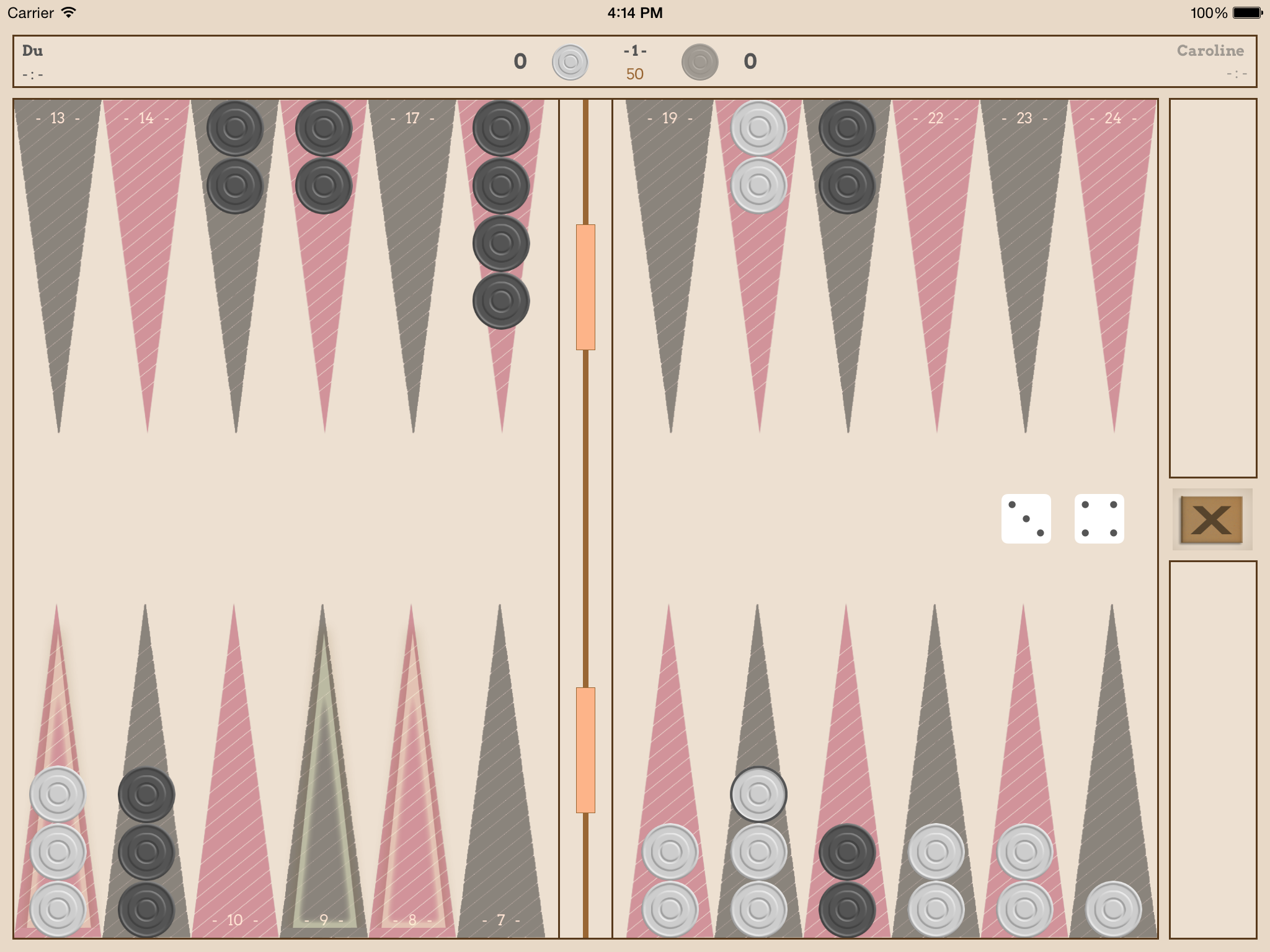 Backgammon Multiplayer