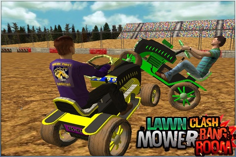 Lawn Mower Clash Bang Boom screenshot 3
