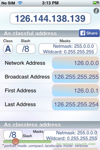 IPv4 Address Calculator screenshot 2