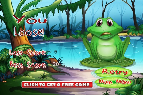 A Turbo Frog Dash Bouncing Leap - Classic Arcade Hyper Run Game Free screenshot 2